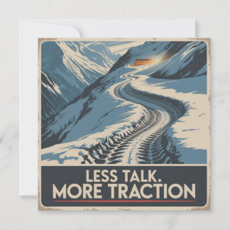 Less Talk. More Traction Holiday Card