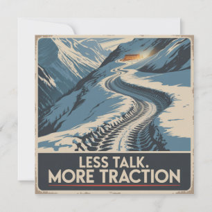 Less Talk. More Traction Invitation