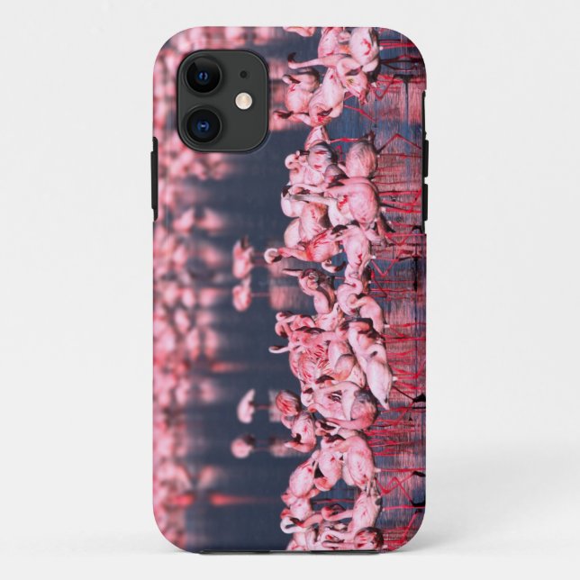 Lesser Flamingos (Phoeniconaias minor), Africa, Case-Mate iPhone Case (Back)