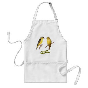 Lesser Goldfinches Standard Apron