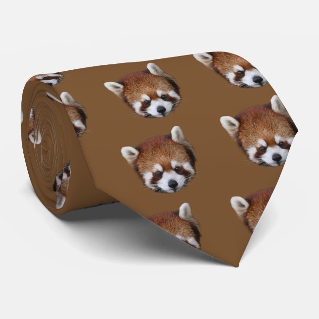 Lesser Panda Tie (Rolled)
