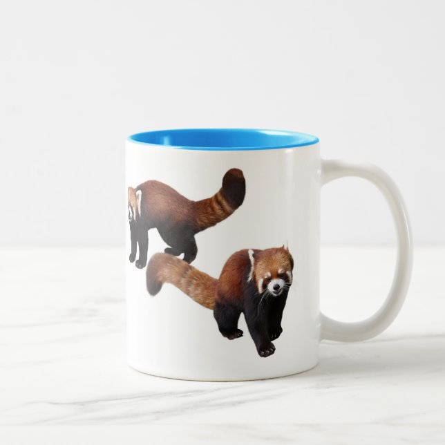 Lesser Panda Two-Tone Coffee Mug (Right)