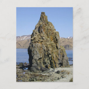 Lesser Priest Rock, Unalaska Island Postcard