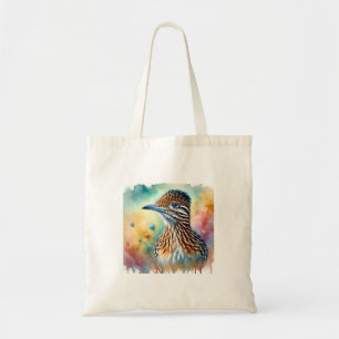 Lesser Roadrunner 040924AREF137 - Watercolor Tote Bag