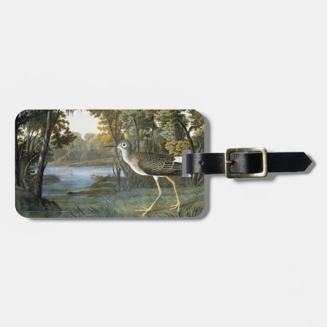 Lesser Yellowlegs Luggage Tag (Front Horizontal)