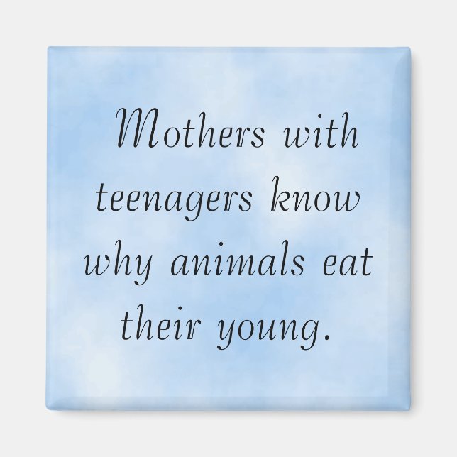 Lesson of Motherhood Magnet (Front)