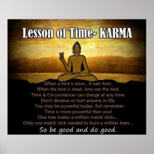 Lesson of Time ~ KARMA Poster