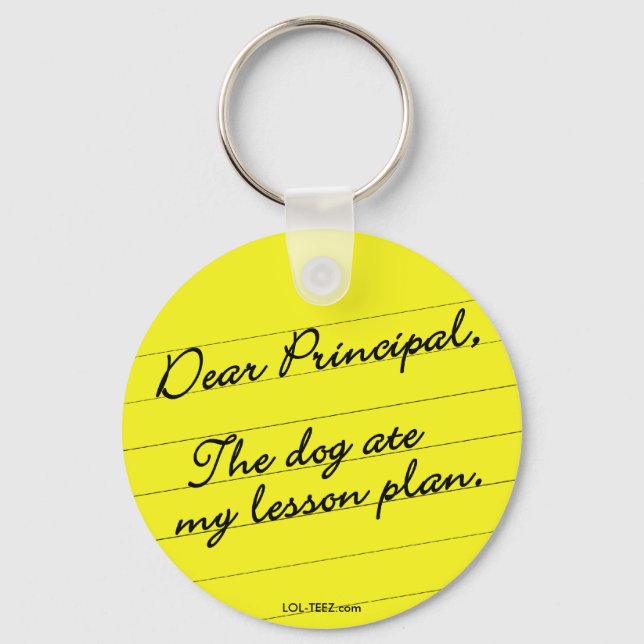 Lesson Plan Key Ring (Front)