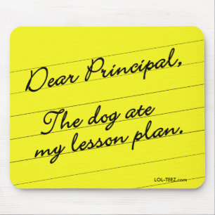Lesson Plan Mouse Pad