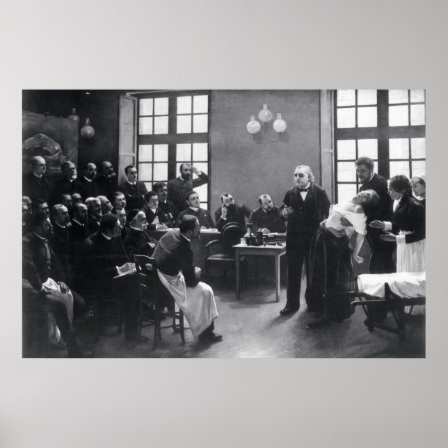 Lesson with Doctor Charcot at the Salpetriere Poster (Front)