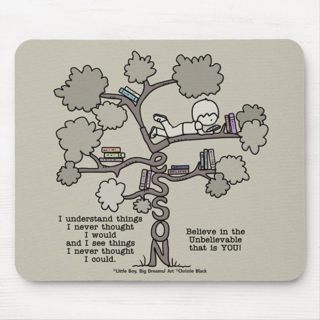 Lessons Learned Mouse Pad (Front)