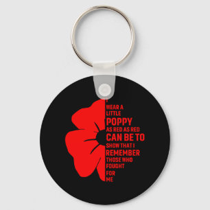 Lest We Forget Anzac Day Key Ring