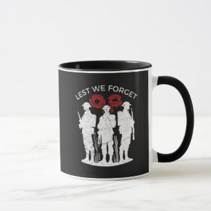 Lest We Forget  Mug