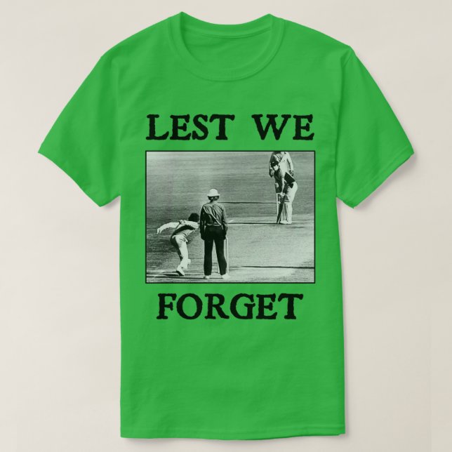 Lest We Forget T T-Shirt (Design Front)