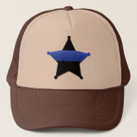 Lest We Forget - The Thin Blue Line Badge