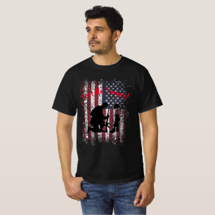 Lest We Forget Veterans Day Stars And Stripes T-Shirt