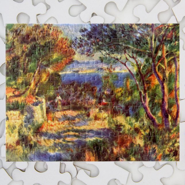 L'Estaque by Pierre Renoir, Vintage Impressionism Jigsaw Puzzle (Creator Uploaded)