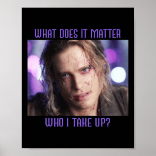 Lestat Rock Star What Does It Sticker Poster