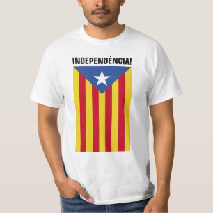 L'Estelada Blava - Blue Star Flag Catalonia T-Shirt