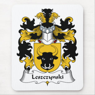 Leszczynski Family Crest Mouse Pad
