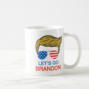 Let#39;s Go Brandon Chant Funny Biden Political Tr Coffee Mug