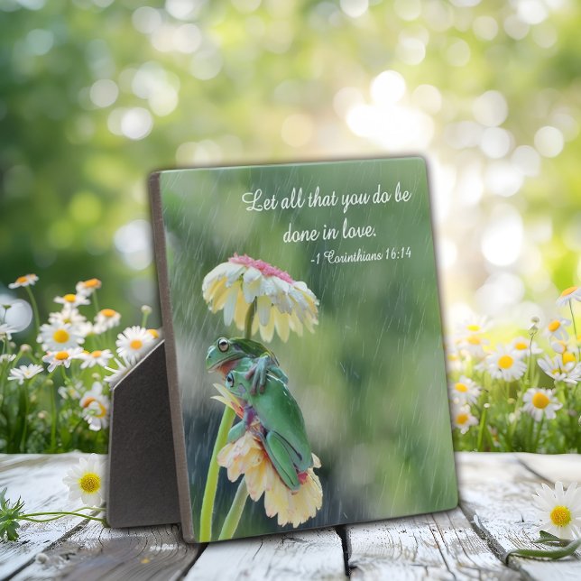 Let All That You Do Be Done In Love Plaque (Creator Uploaded)