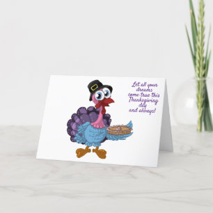 Let All Your Dreams Come True Thank You Card