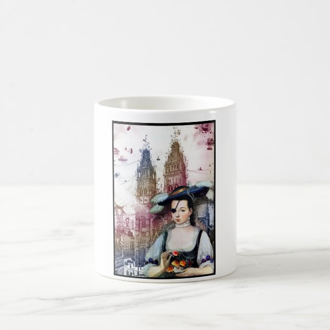 Let Battle Commence ! altered art Steampunk design Coffee Mug (Center)