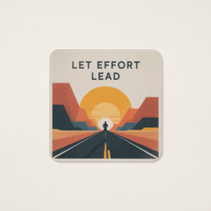 Let Effort Lead