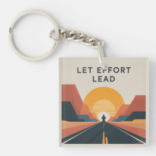 Let Effort Lead Key Ring