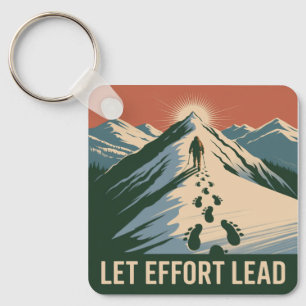 Let Effort Lead Key Ring