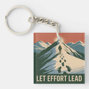 Let Effort Lead Key Ring