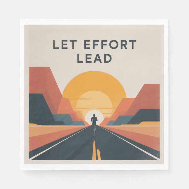 Let Effort Lead Napkin (Front)