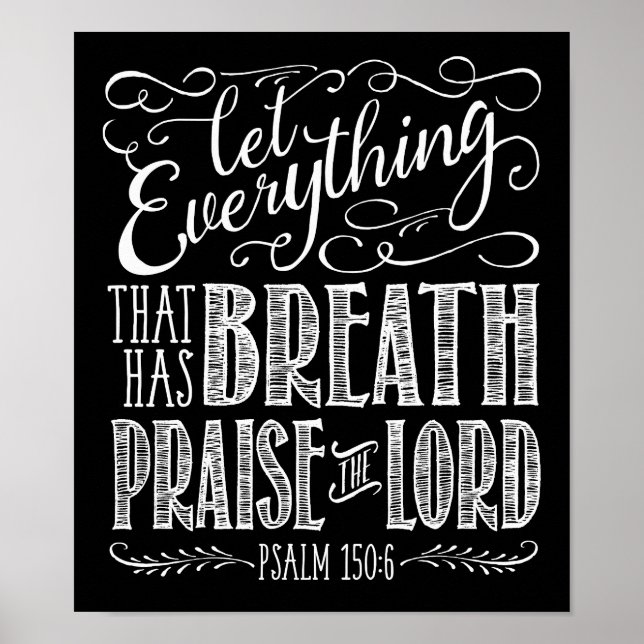 Let Everything That Has Breath Praise the Lord Poster (Front)