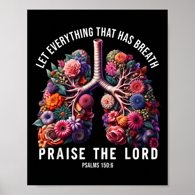 Let Everything That Has Breath Praise The Lord Tee Poster (Front)