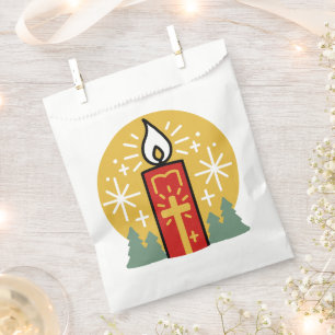 Let Faith Be Your Brightest Star Candle Art Favour Bag