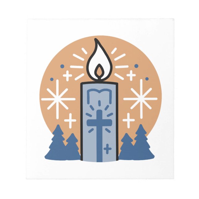 Let Faith Shine Bright Notepad (Front)