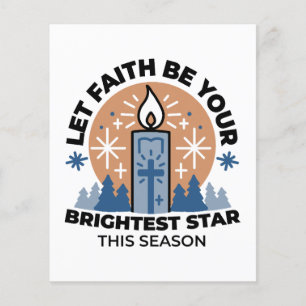 Let Faith Shine Bright: Winter Theme Flyer