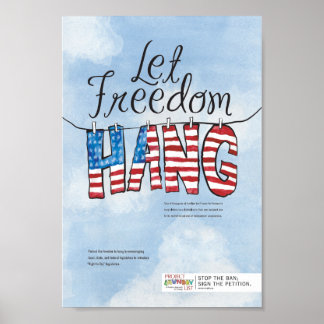 Let Freedom Hang Poster