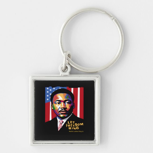 Let Freedom Ring Funny Quote Key Ring (Front)