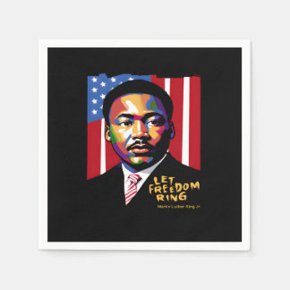 Let Freedom Ring Funny Quote Napkin