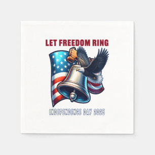 Let Freedom Ring Trending Quote Napkin