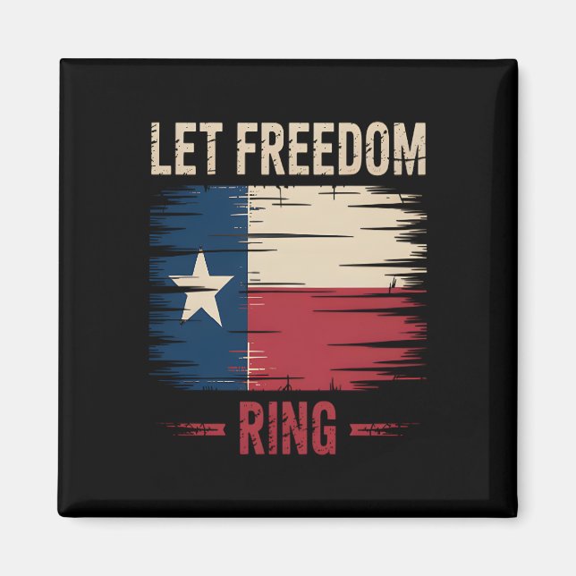 Let Freedom Ring Viral Sloth Magnet (Front)