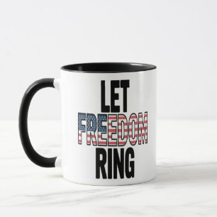 Let Freedom Ring Viral Sloth Mug