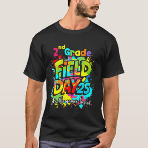 Let Games Begin Second 2nd Grade Field Day 2025 Te T-Shirt