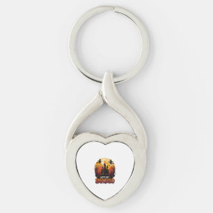 Let Get Smashed Halloween Haunted Castle Witches P Key Ring