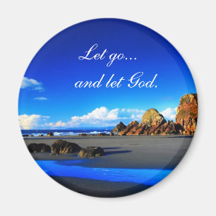 Let go and let God. Magnet