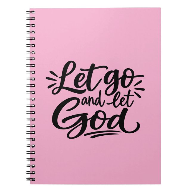 Let go and let God Notebook (Front)
