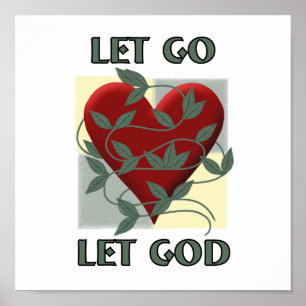 Let Go Let God Poster