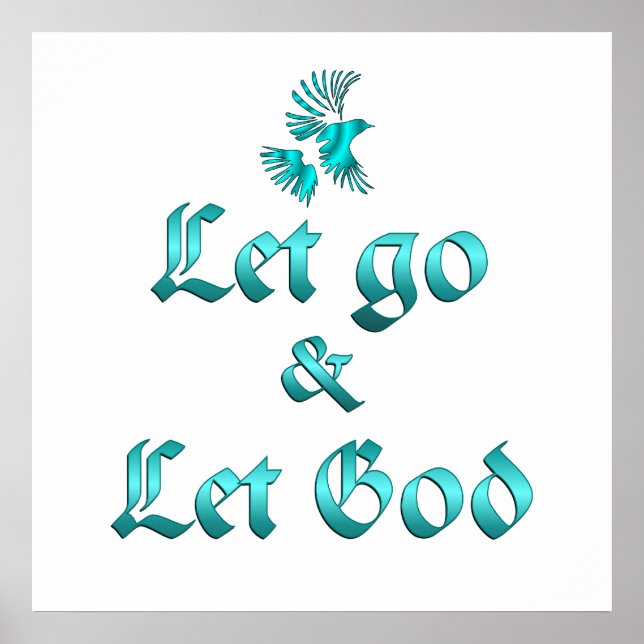 Let Go Let God Poster (Front)